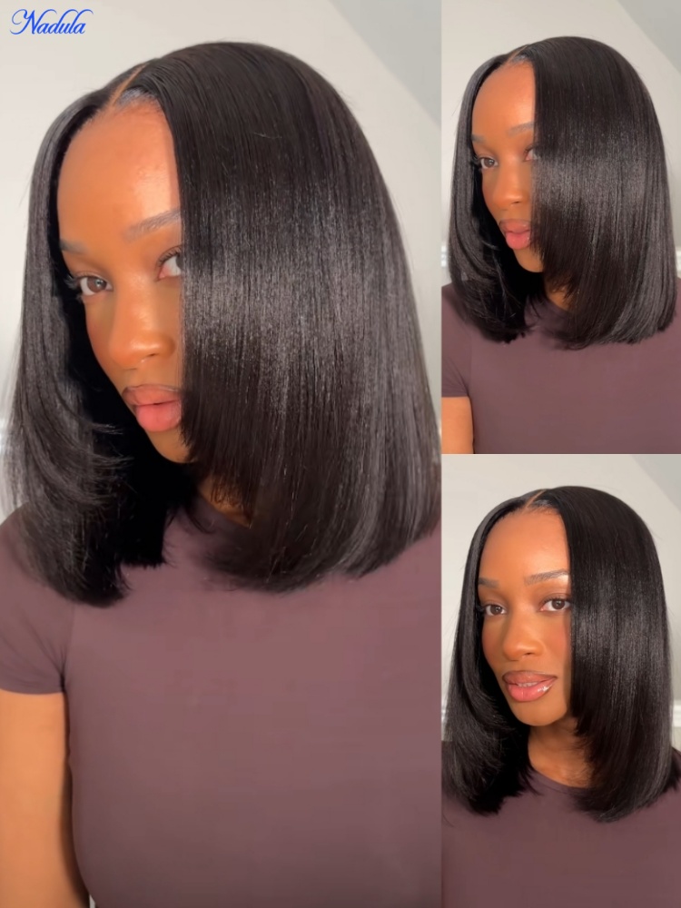 Glueless Wear And Go Human Hair Wig - Nadula İndirimli Satış: 10 inç ve